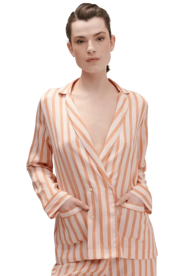 Caprice Long-Sleeved Shirt - Peach