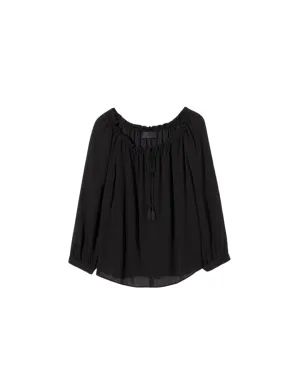 CARLY SILK BLOUSE