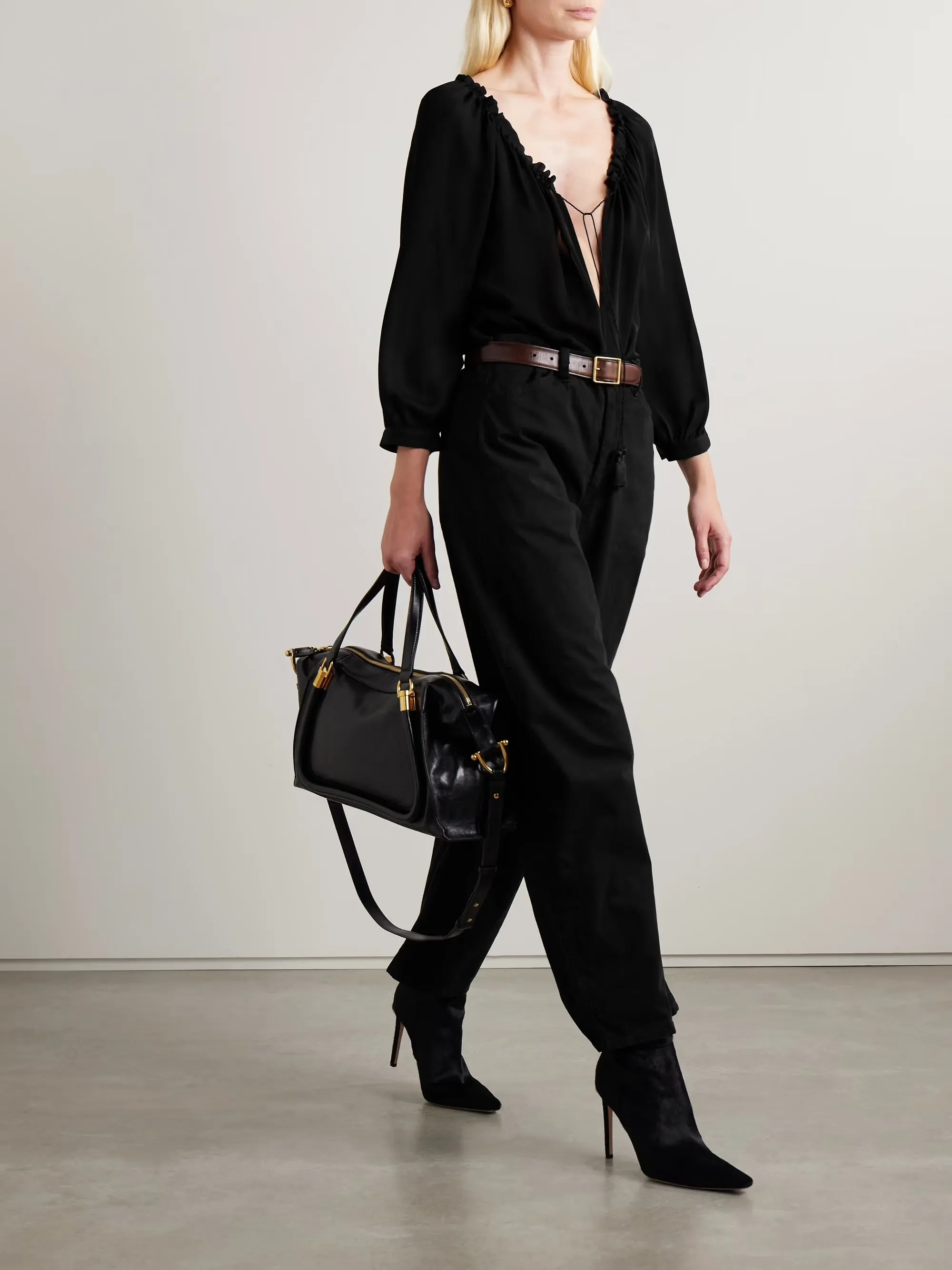 CARLY SILK BLOUSE