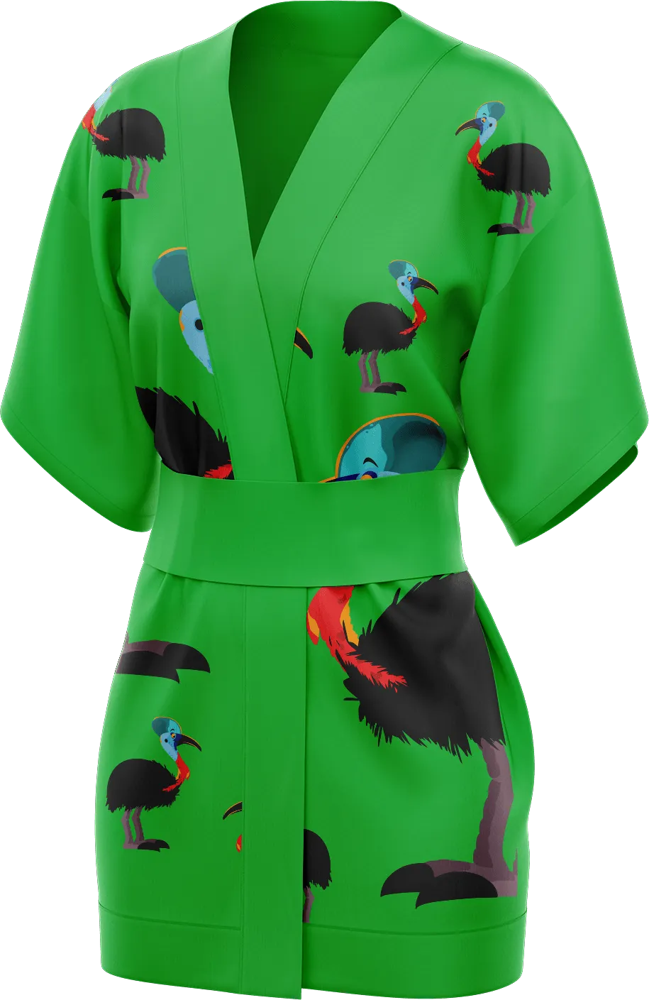 Casanova Cassowary Kimono
