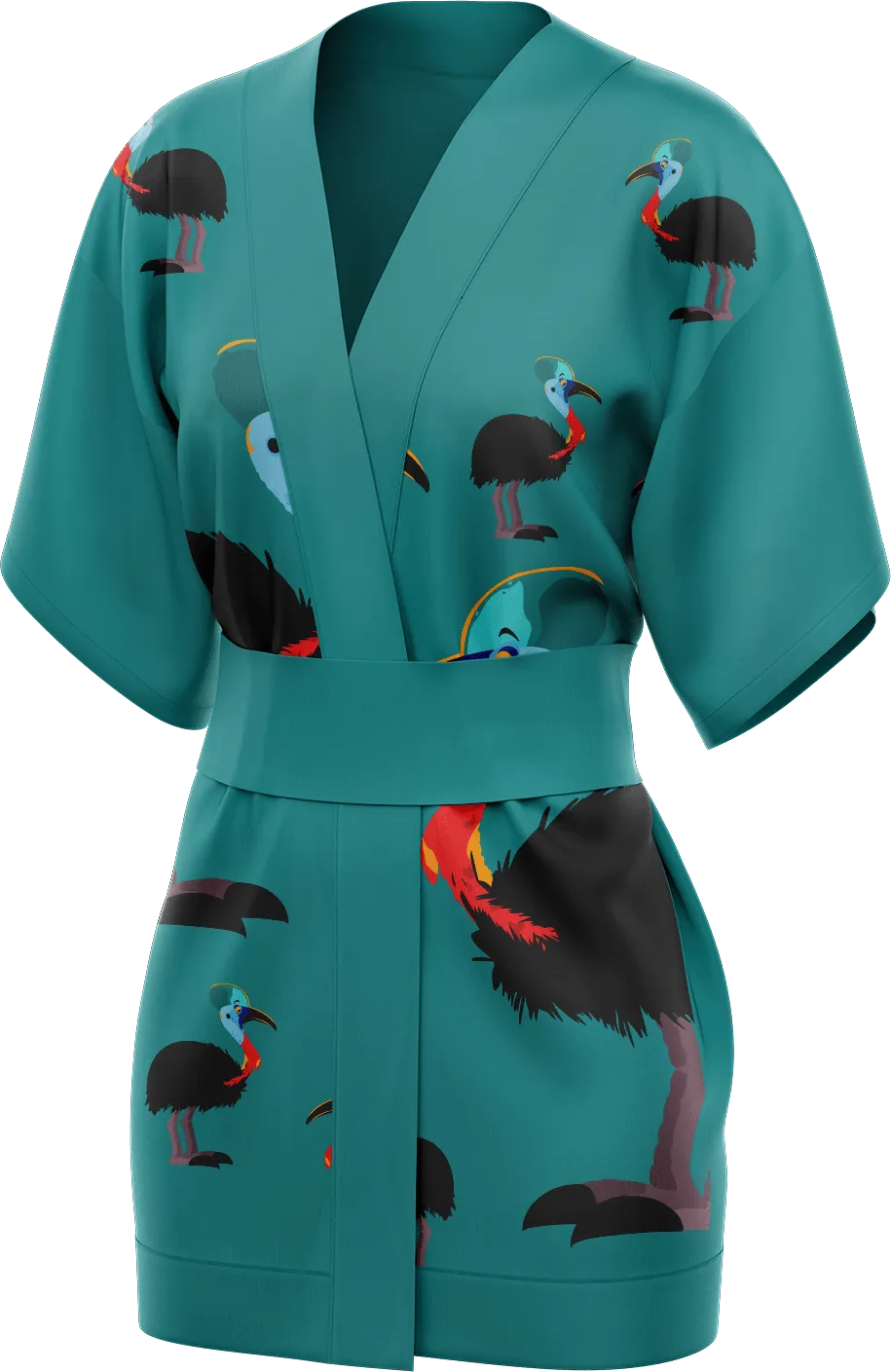 Casanova Cassowary Kimono