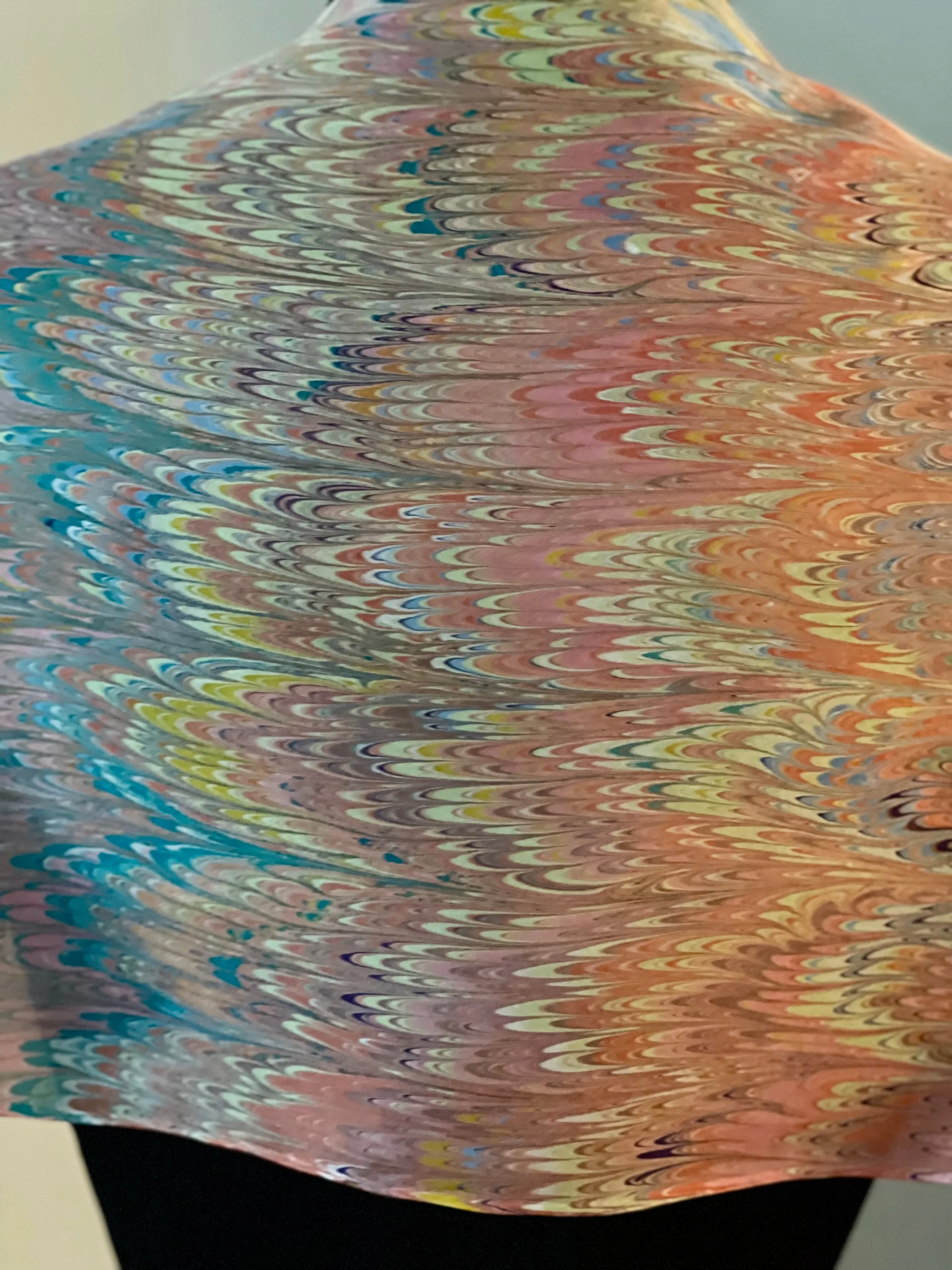 Cathedral Spring Patterned Habotai Silk