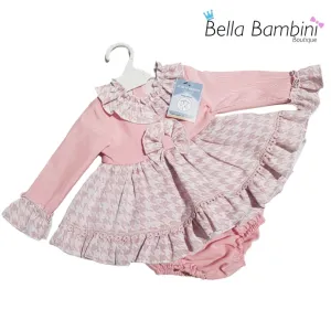 Ceyber Baby Girls Pink Bow Dress
