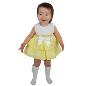 Ceyber Baby Girls Yellow Dress 3M-36M