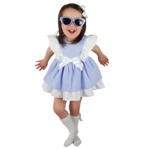 Ceyber Blue Check Dress Collection