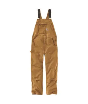 CL102776-32-34 Overalls Duck Bib Relaxed Fit - UNLINED