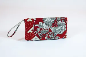 Clutch Purse of Vintage Kimono Fabric