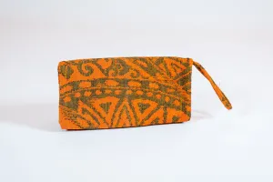 Clutch Purse of Vintage Kimono Fabric