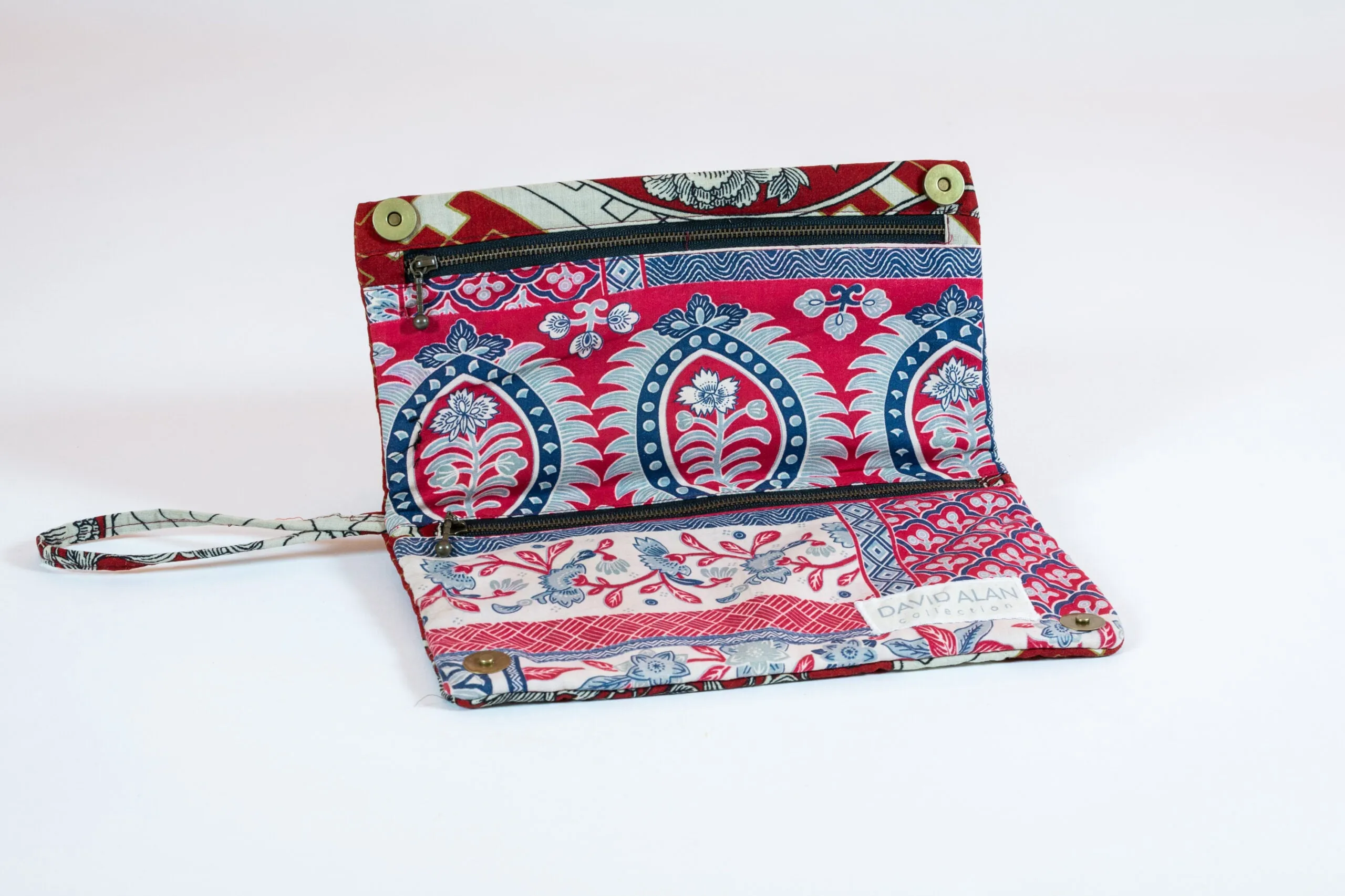 Clutch Purse of Vintage Kimono Fabric