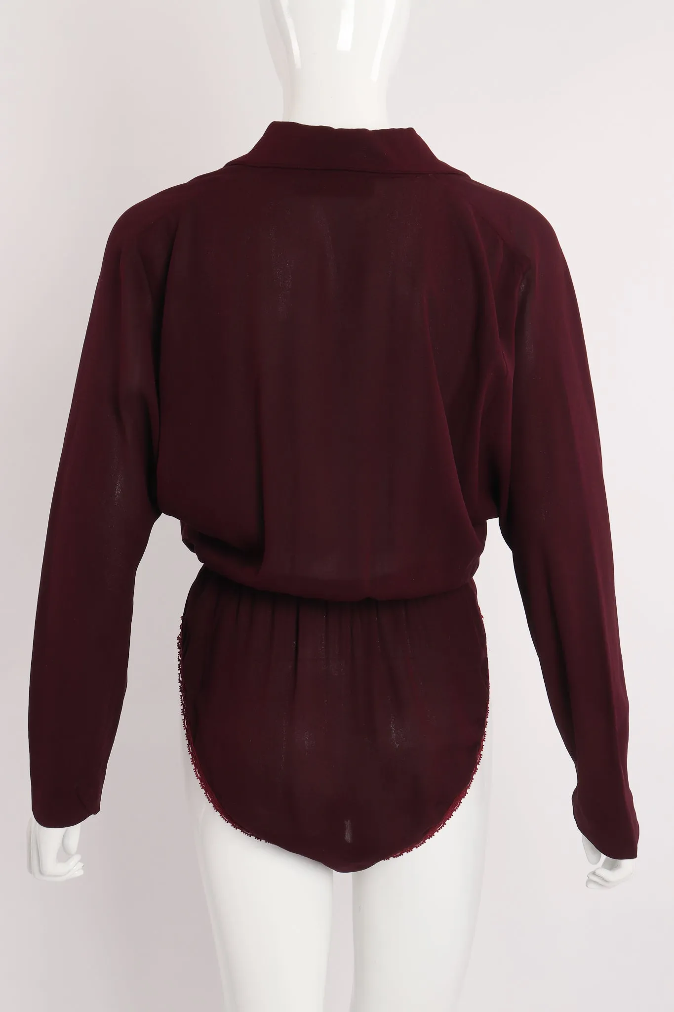 Collared Cowl Bodysuit