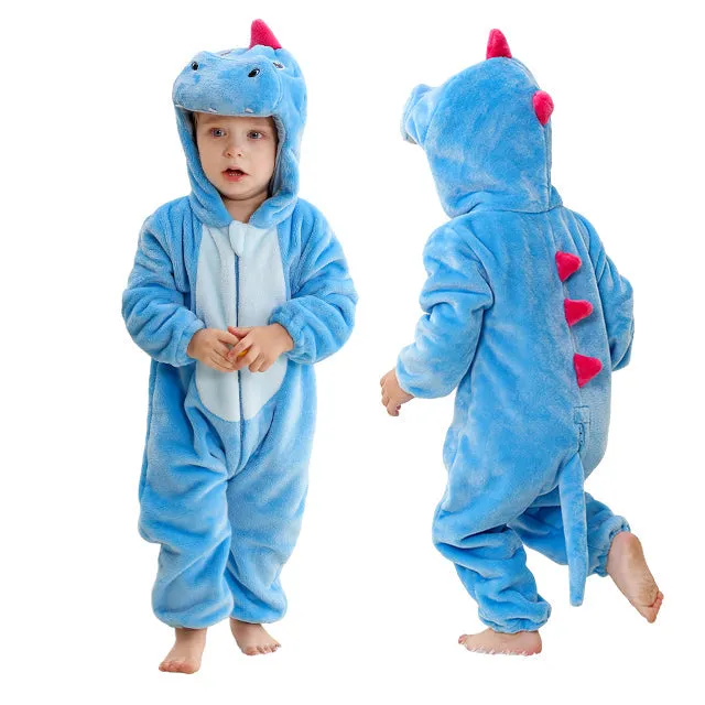 Comfortable Baby Overall with Hood and Zip