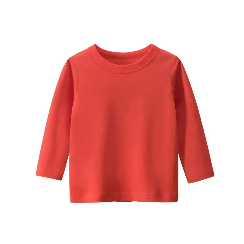 Cotton Long Sleeve T-Shirt
