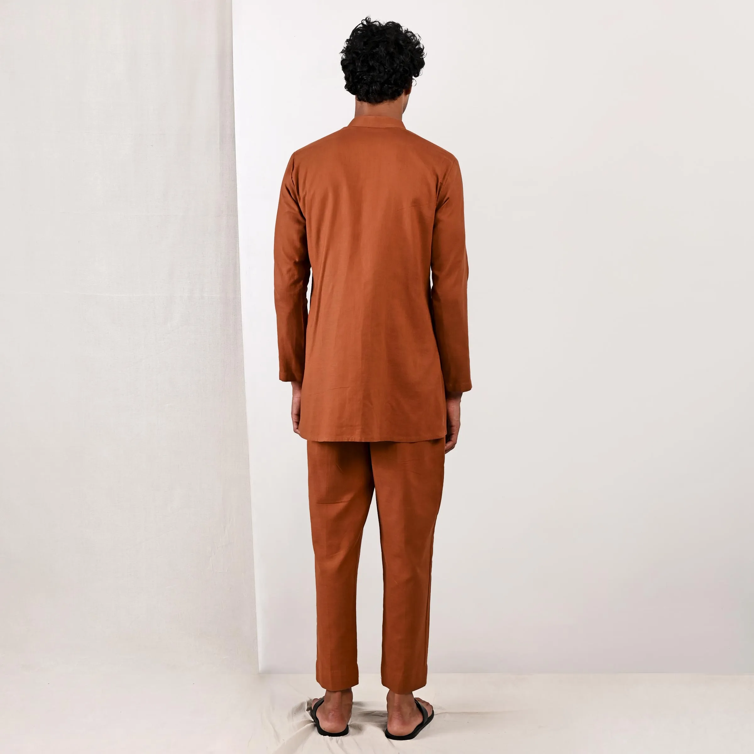 Daena - Tan Short Kurta Set