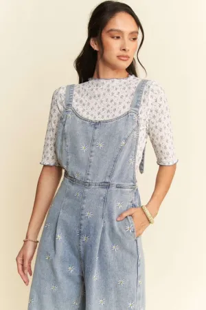 Daisy Denim Overalls