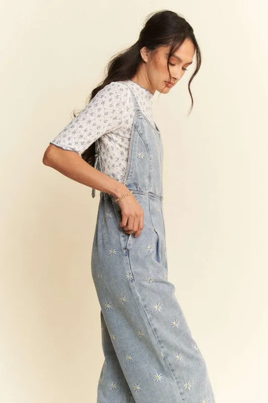 Daisy Denim Overalls