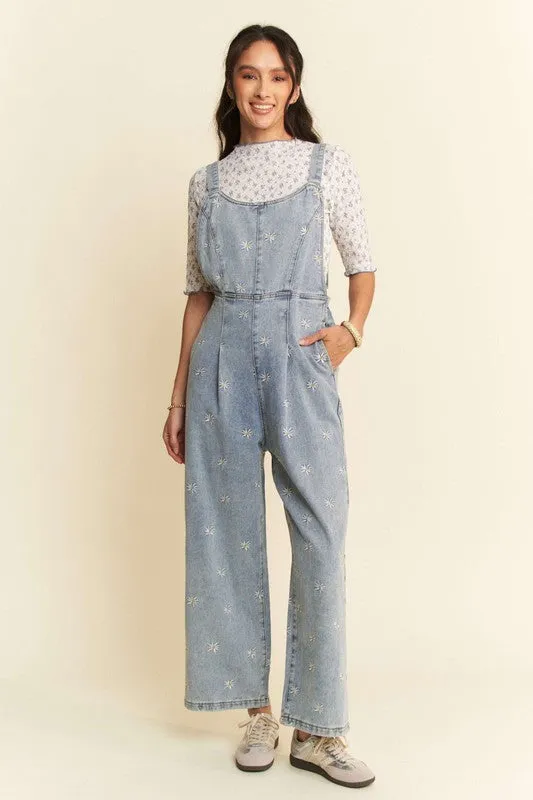 Daisy Denim Overalls