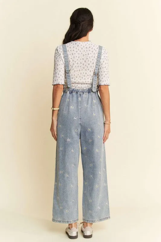 Daisy Denim Overalls
