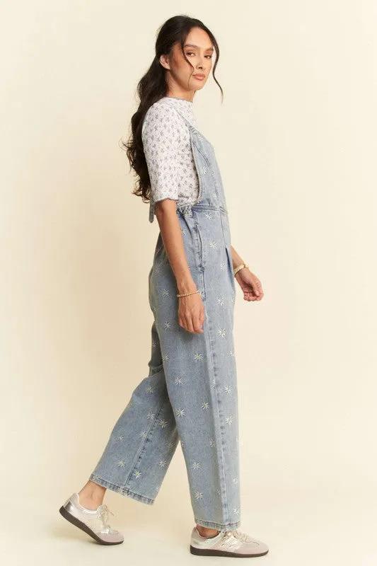 Daisy Denim Overalls