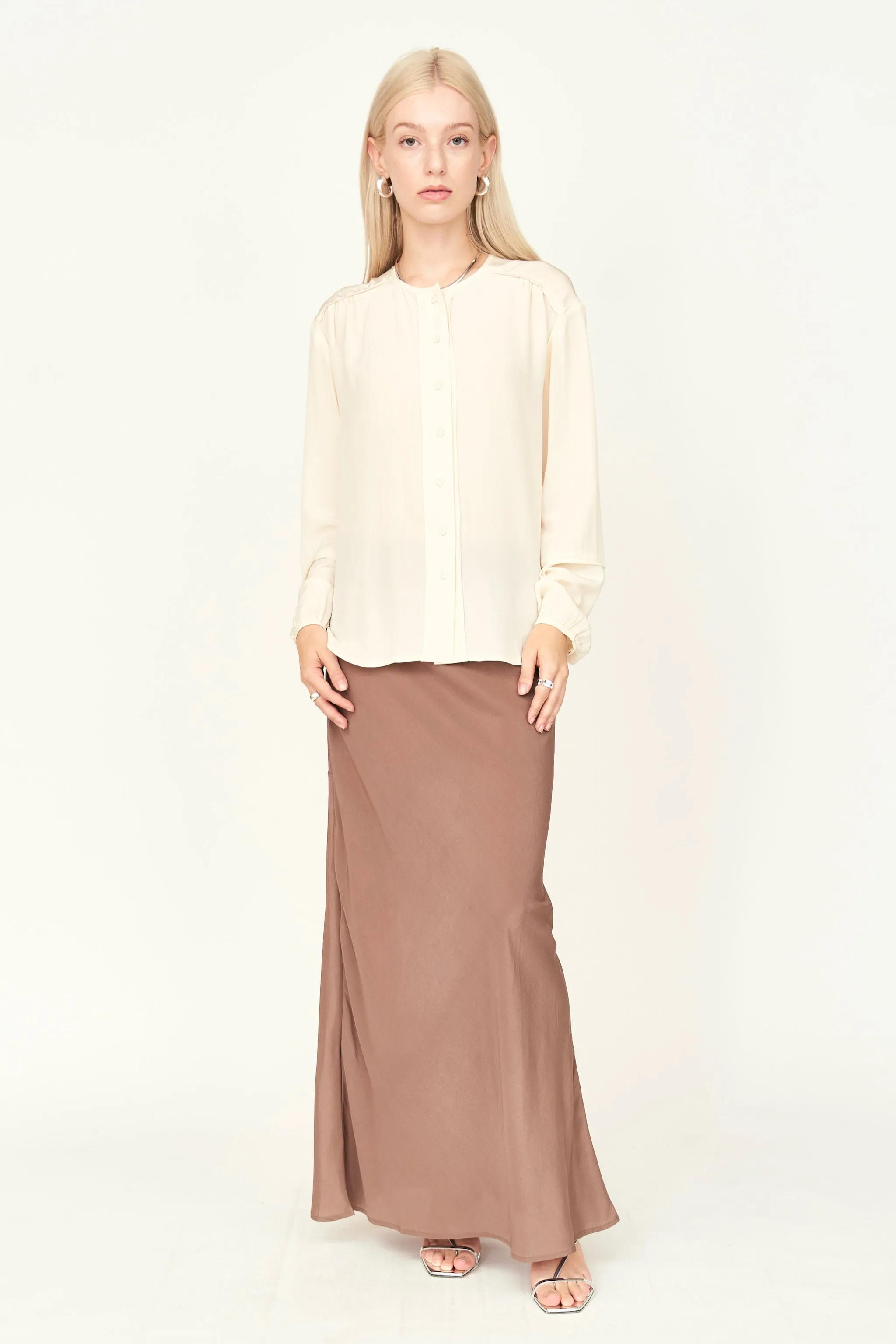 Dakota Blouse in Ivory