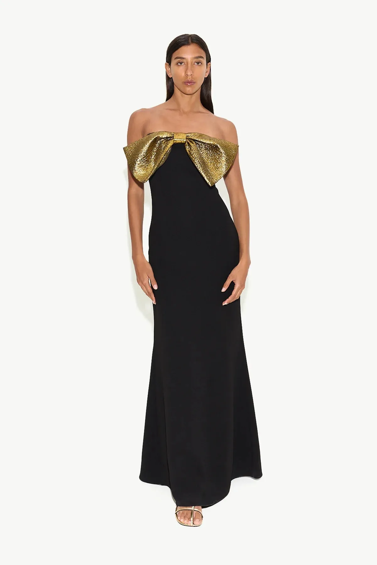 Dali Crepe Dress Black/Star