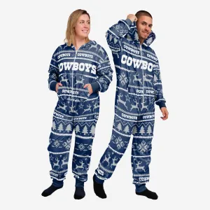 Dallas Cowboys Holiday One Piece Pajamas