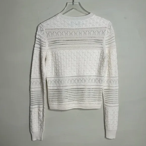 Derek Lam 10 Crosby Ivory Pullover Sweater size medium