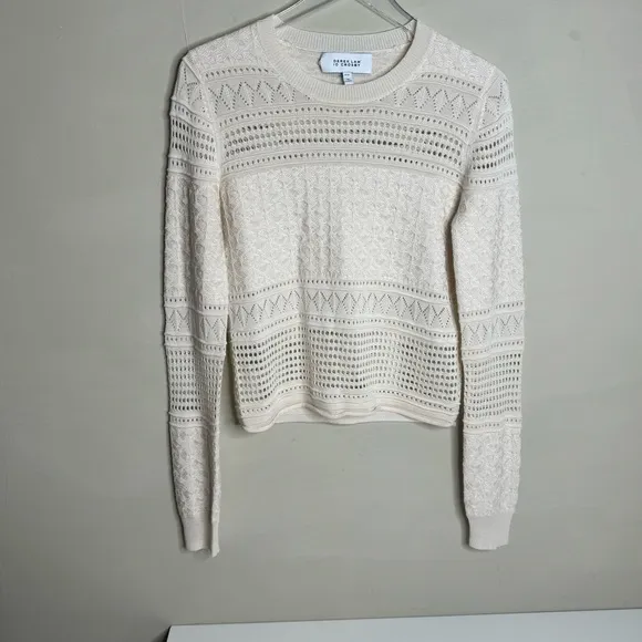 Derek Lam 10 Crosby Ivory Pullover Sweater size medium