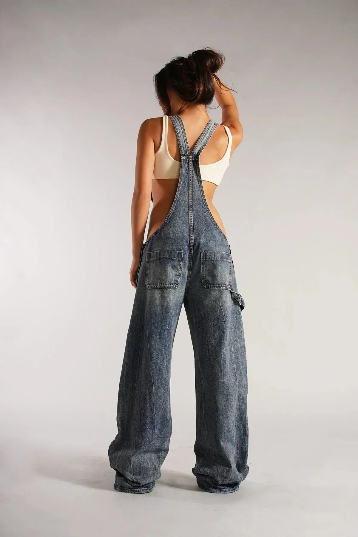 Dianna | Denim Overalls