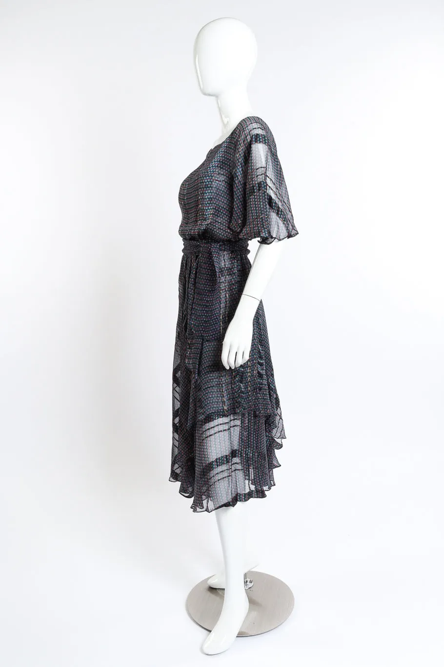 Ditsy Dot Handkerchief Dress