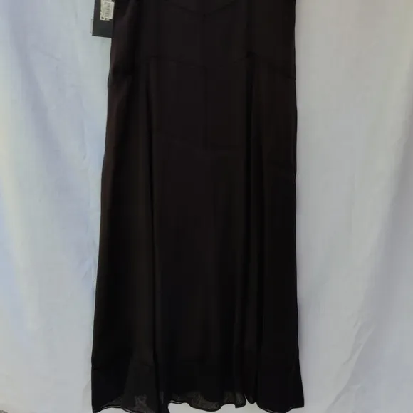 DKNY Little Black Dress SALE: Silk Slip Dress — styled for parties &amp; dancing