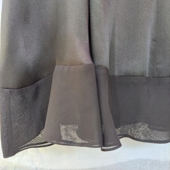 DKNY Little Black Dress SALE: Silk Slip Dress — styled for parties &amp; dancing
