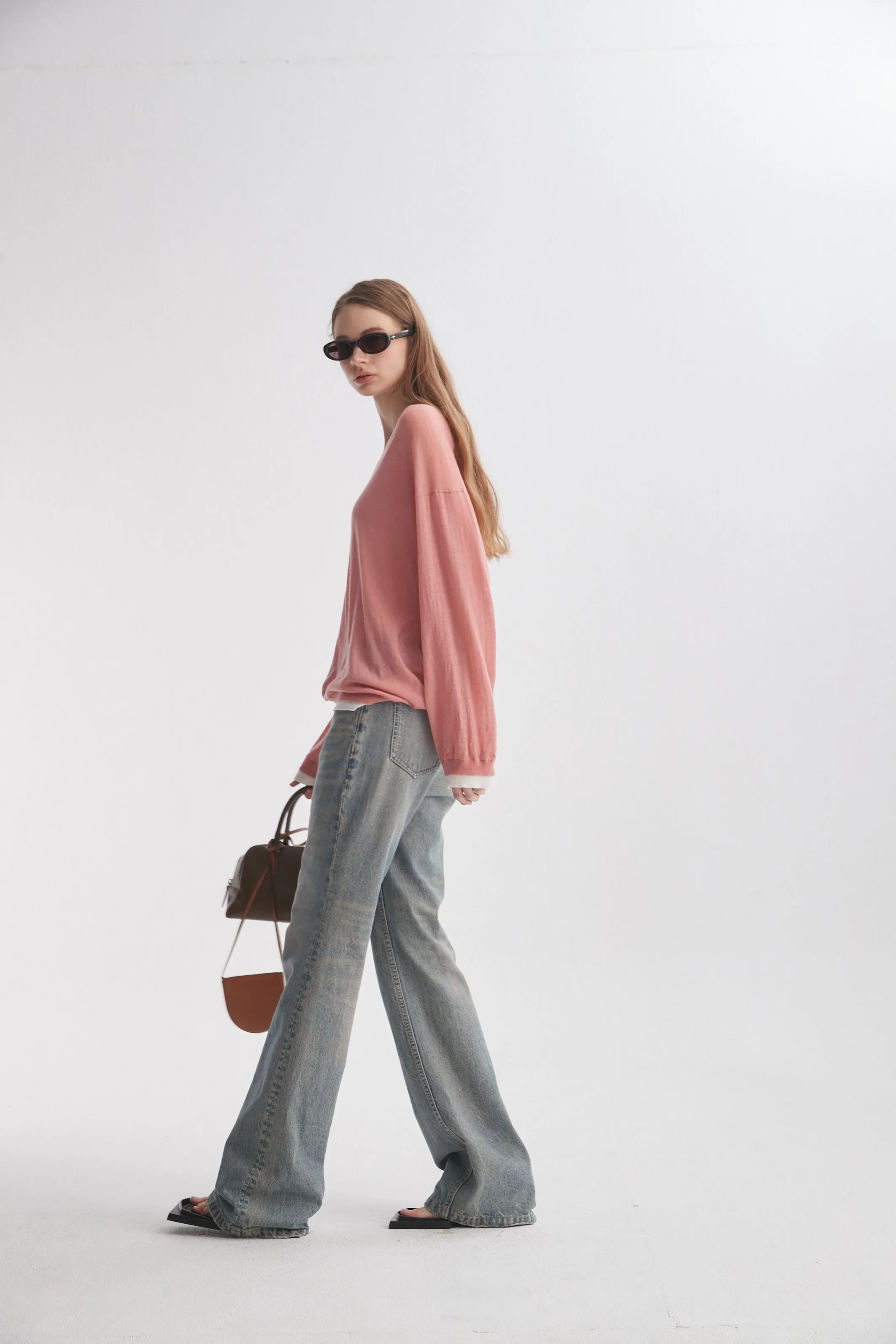 Double-Layer Long-Sleeve T-Shirt
