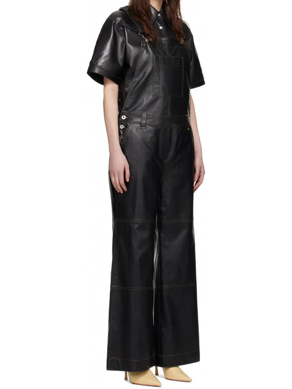 Echelon Authority Leather Overalls
