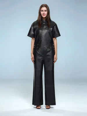Echelon Authority Leather Overalls
