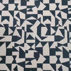 Echino Kokka Linen Cotton Canvas, Patch In Mushroom