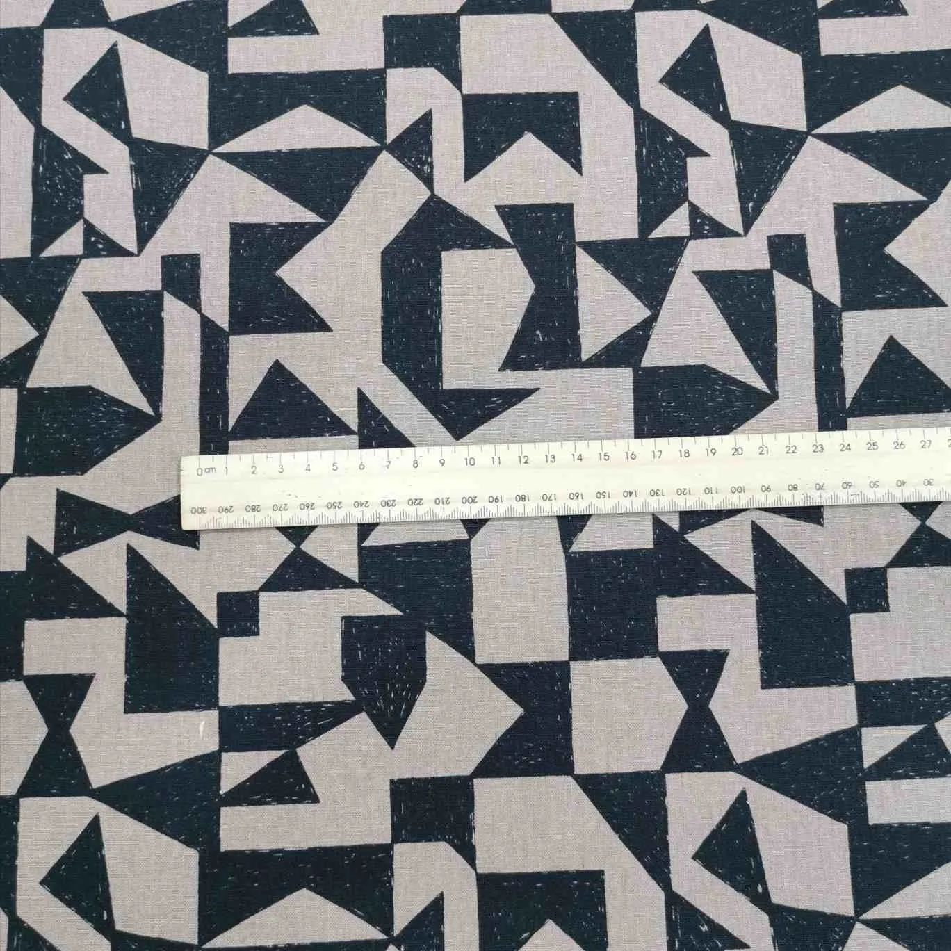 Echino Kokka Linen Cotton Canvas, Patch In Mushroom