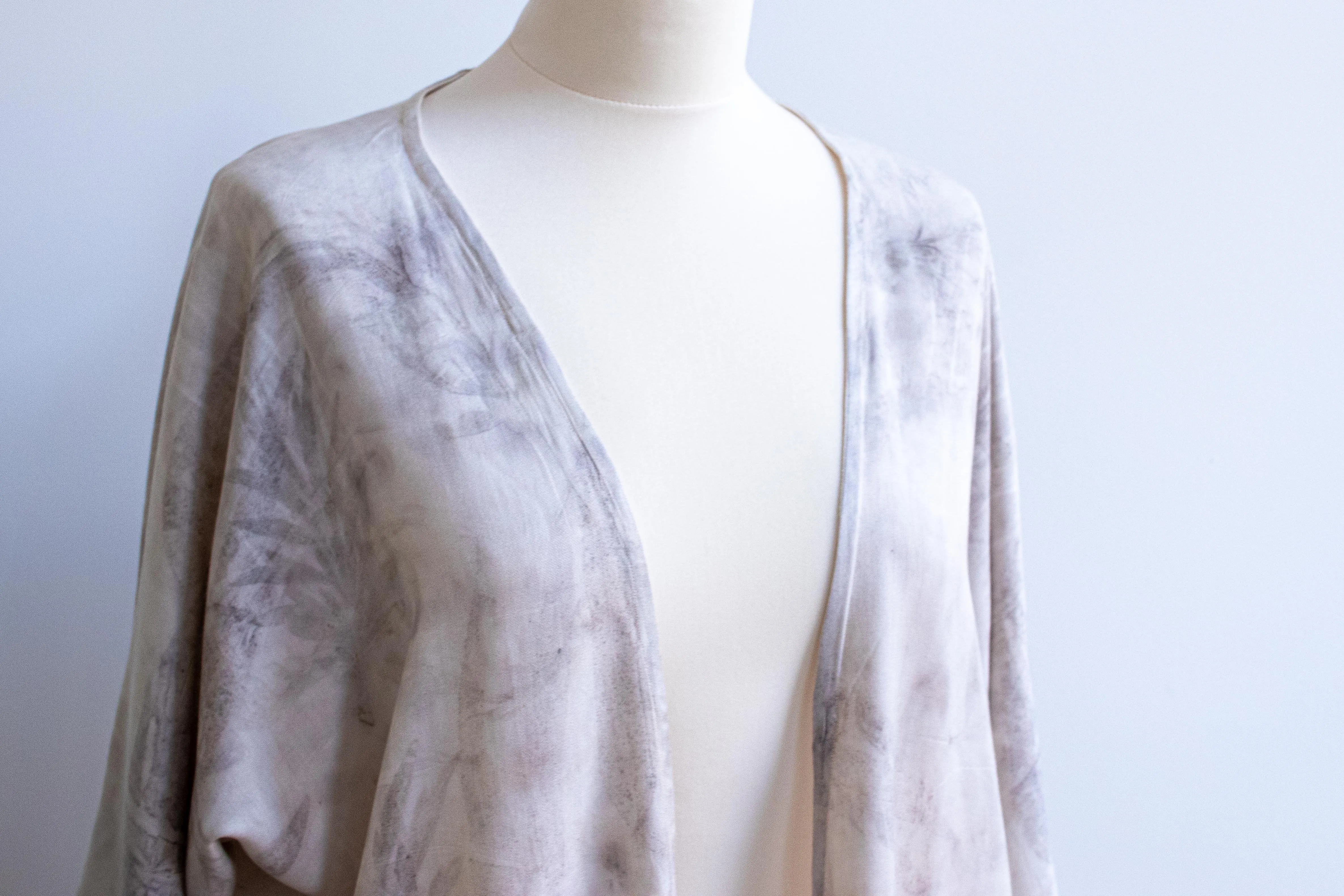 Eco-Print Kimono - Cha