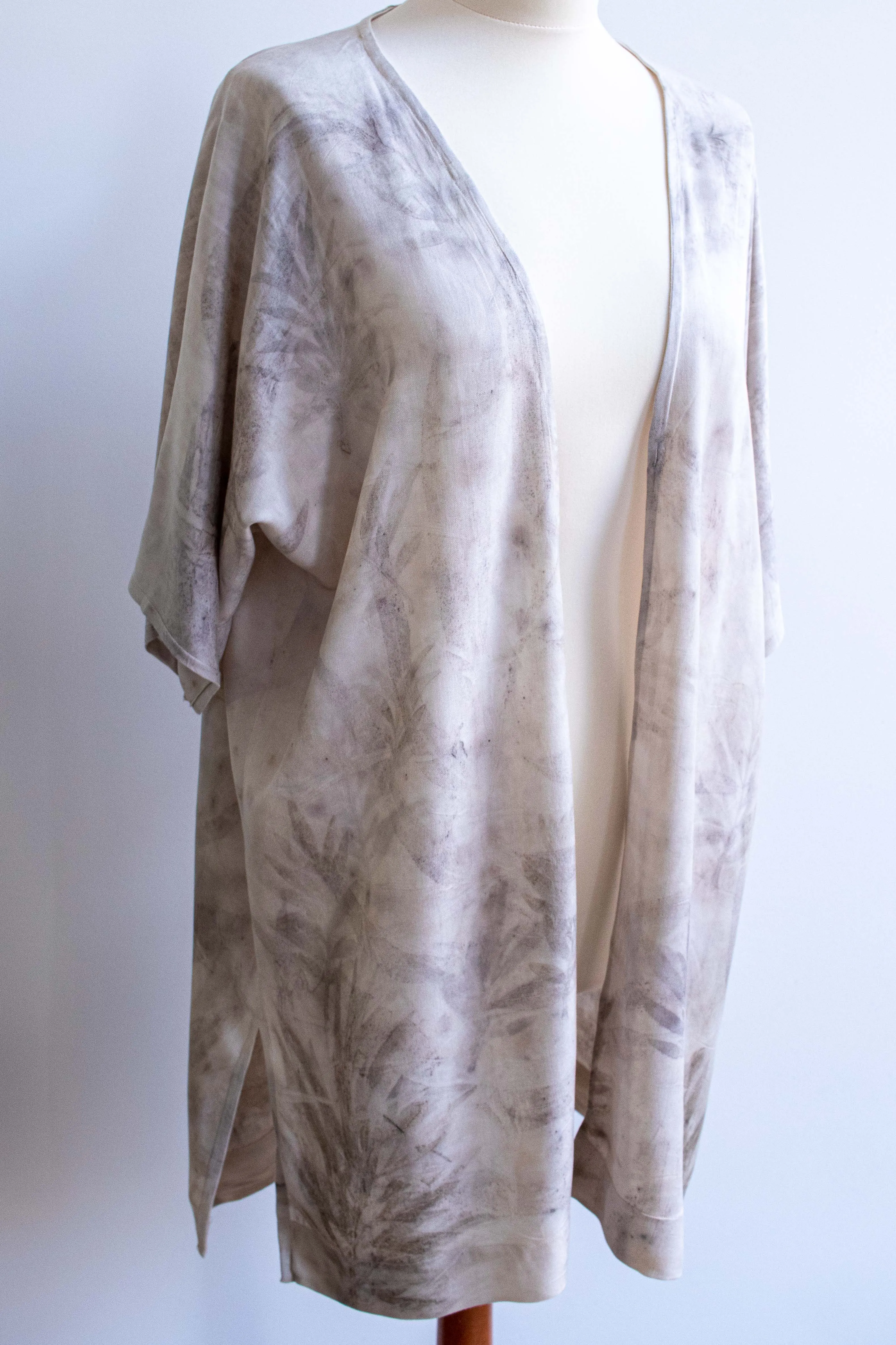 Eco-Print Kimono - Cha