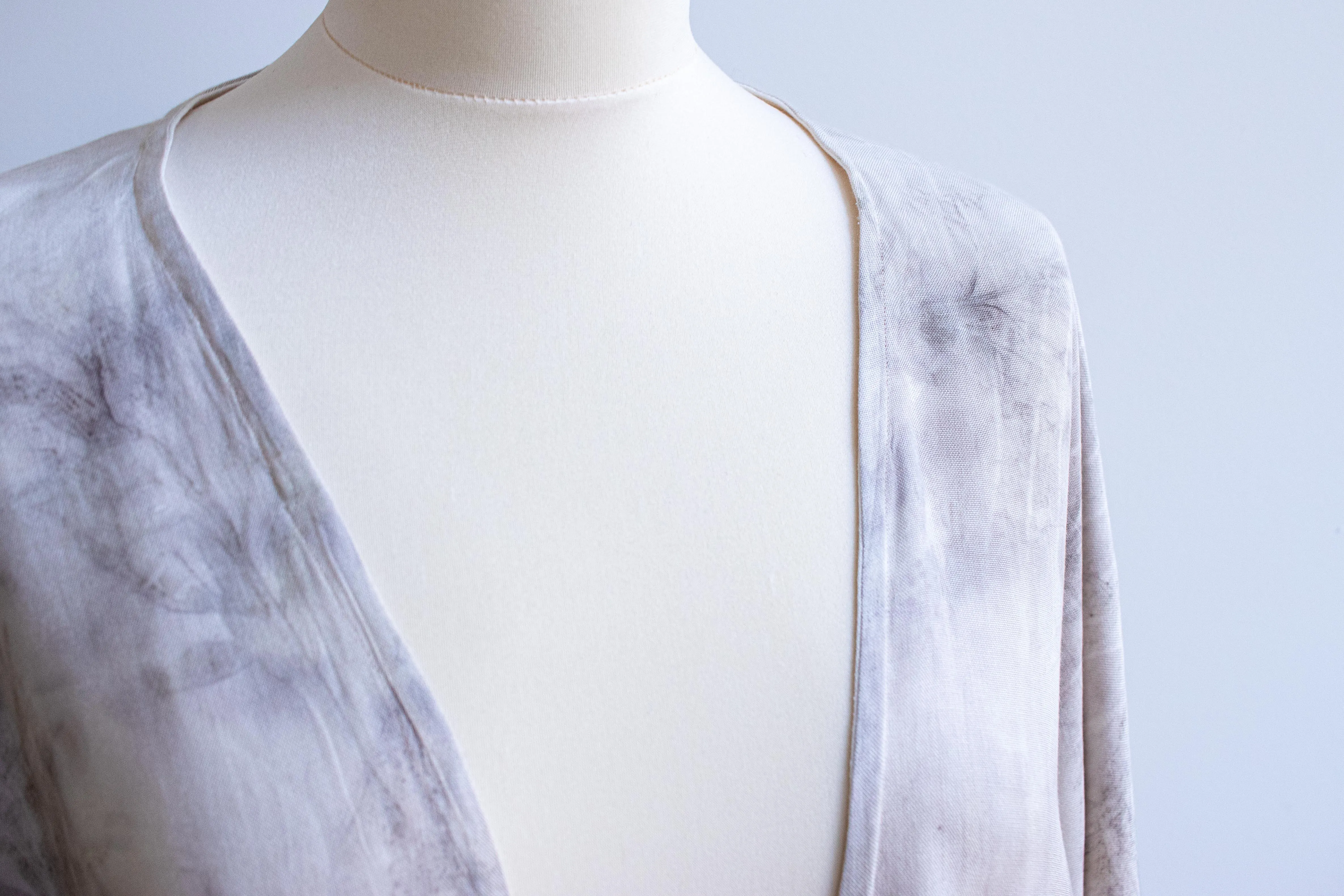 Eco-Print Kimono - Cha