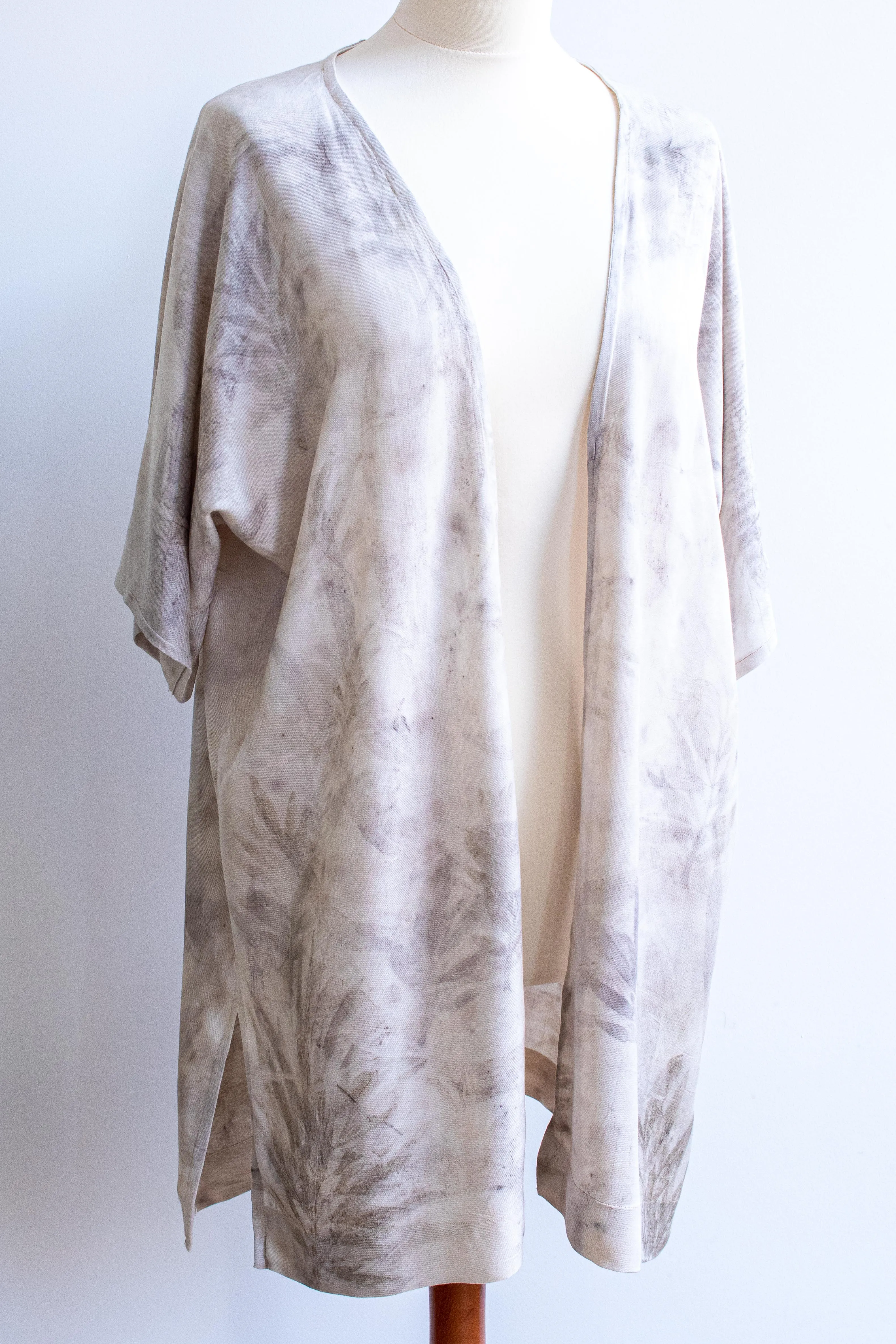 Eco-Print Kimono - Cha