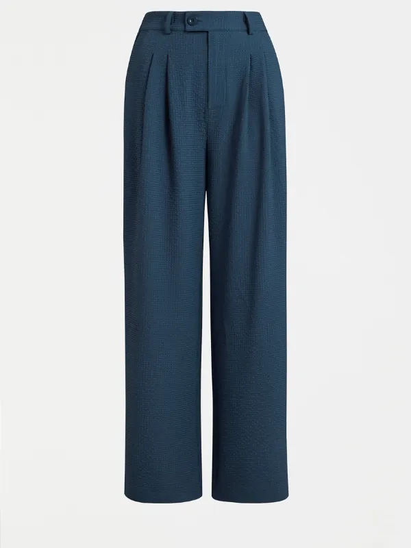 ELK the Label Deor Pants Deep Sea Blue