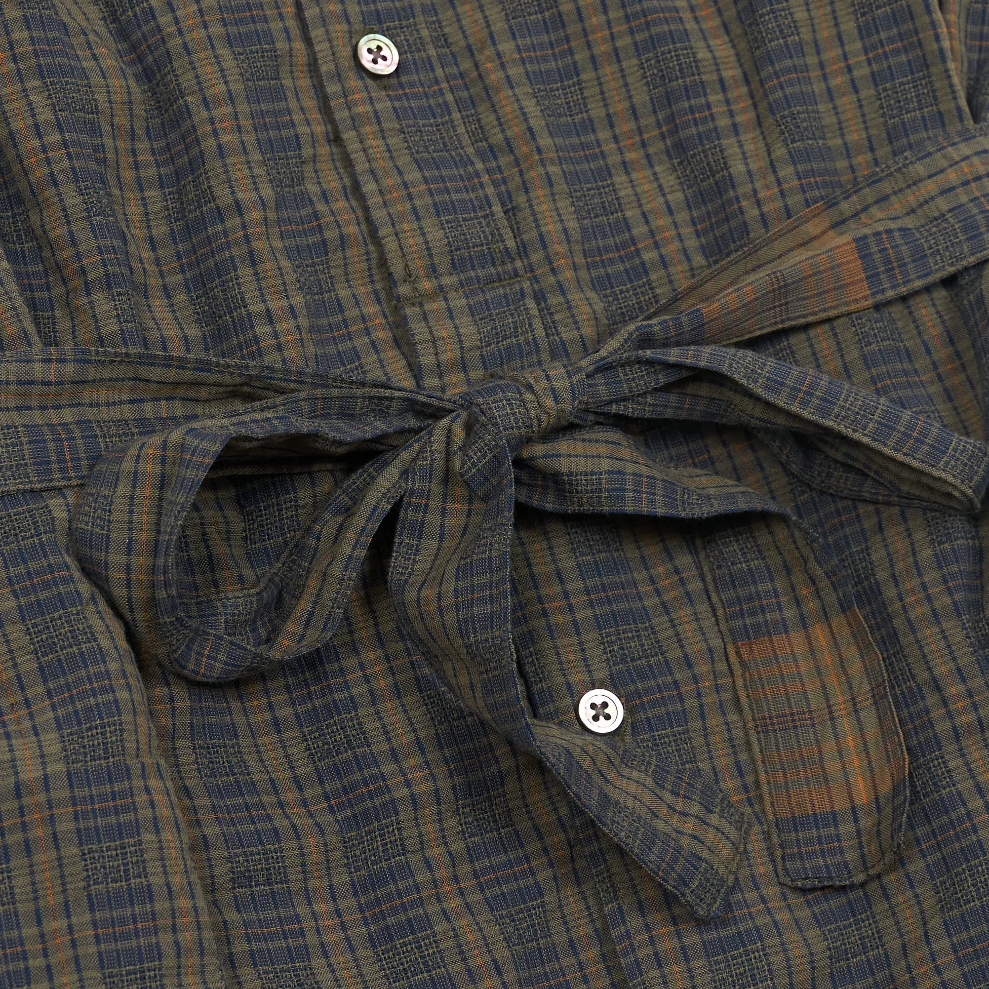Engineered Garment Ladies Seersucker Plaid Dress