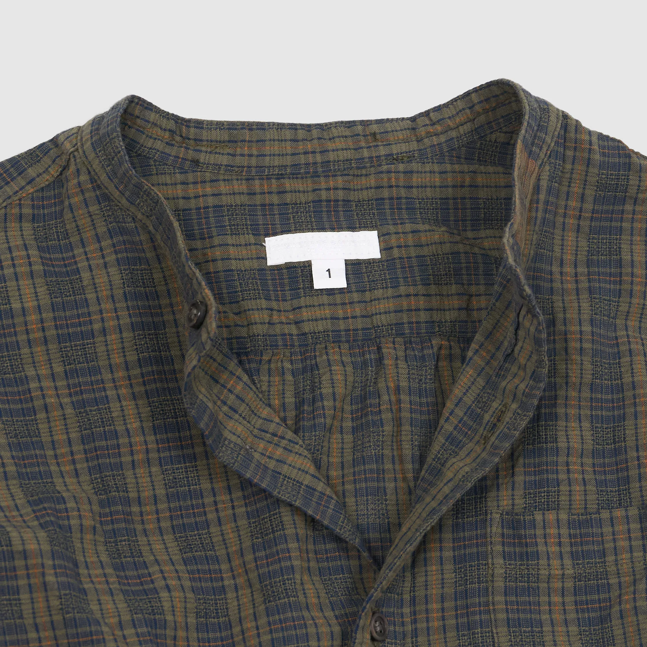 Engineered Garment Ladies Seersucker Plaid Dress