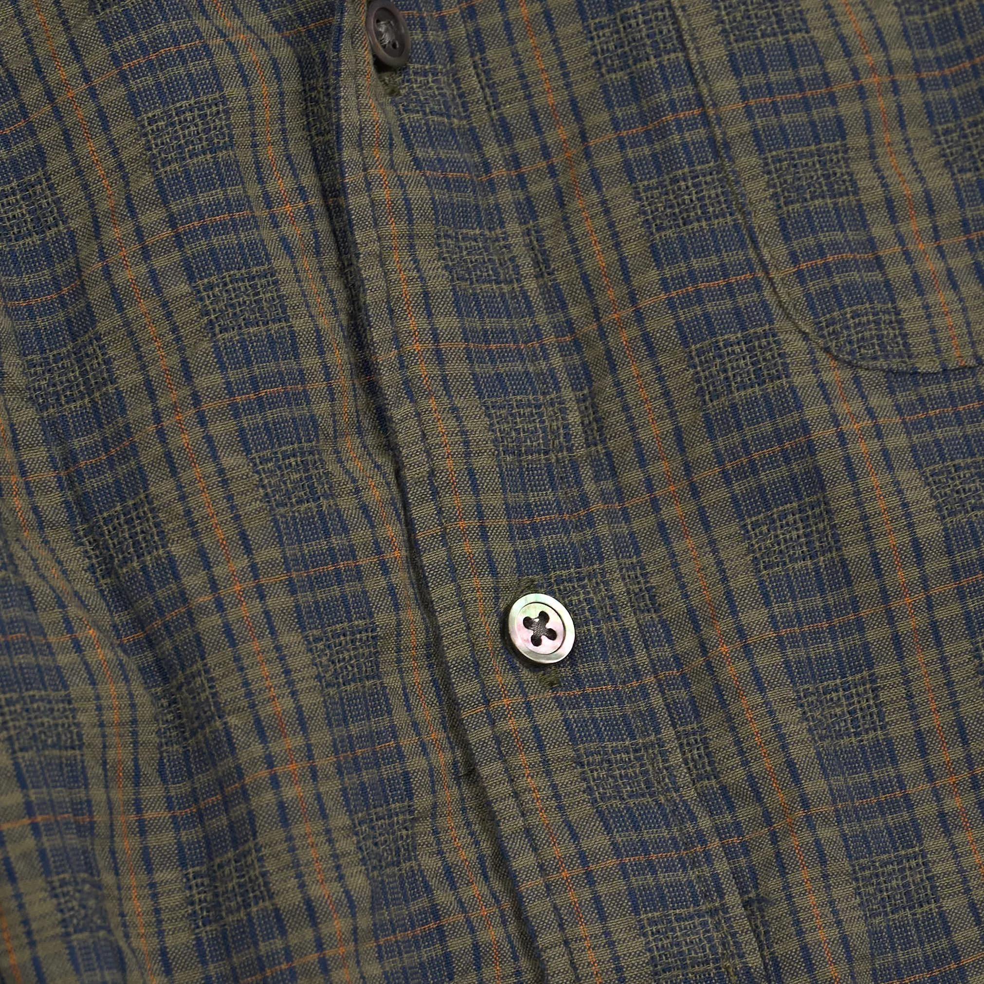 Engineered Garment Ladies Seersucker Plaid Dress