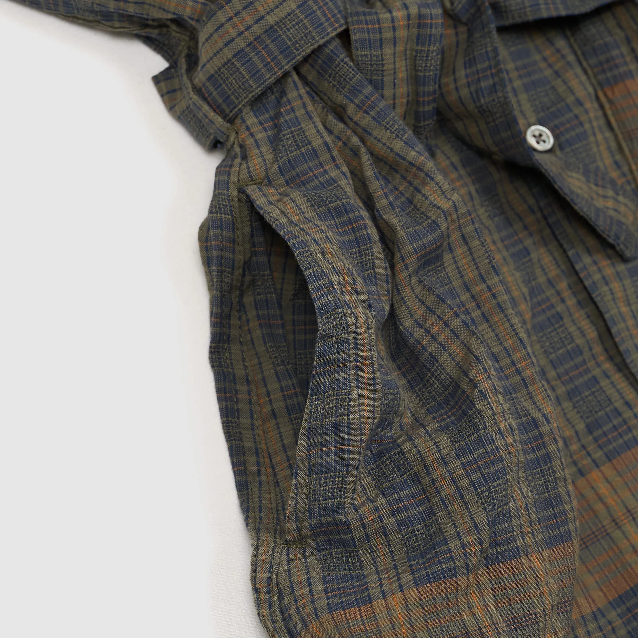Engineered Garment Ladies Seersucker Plaid Dress