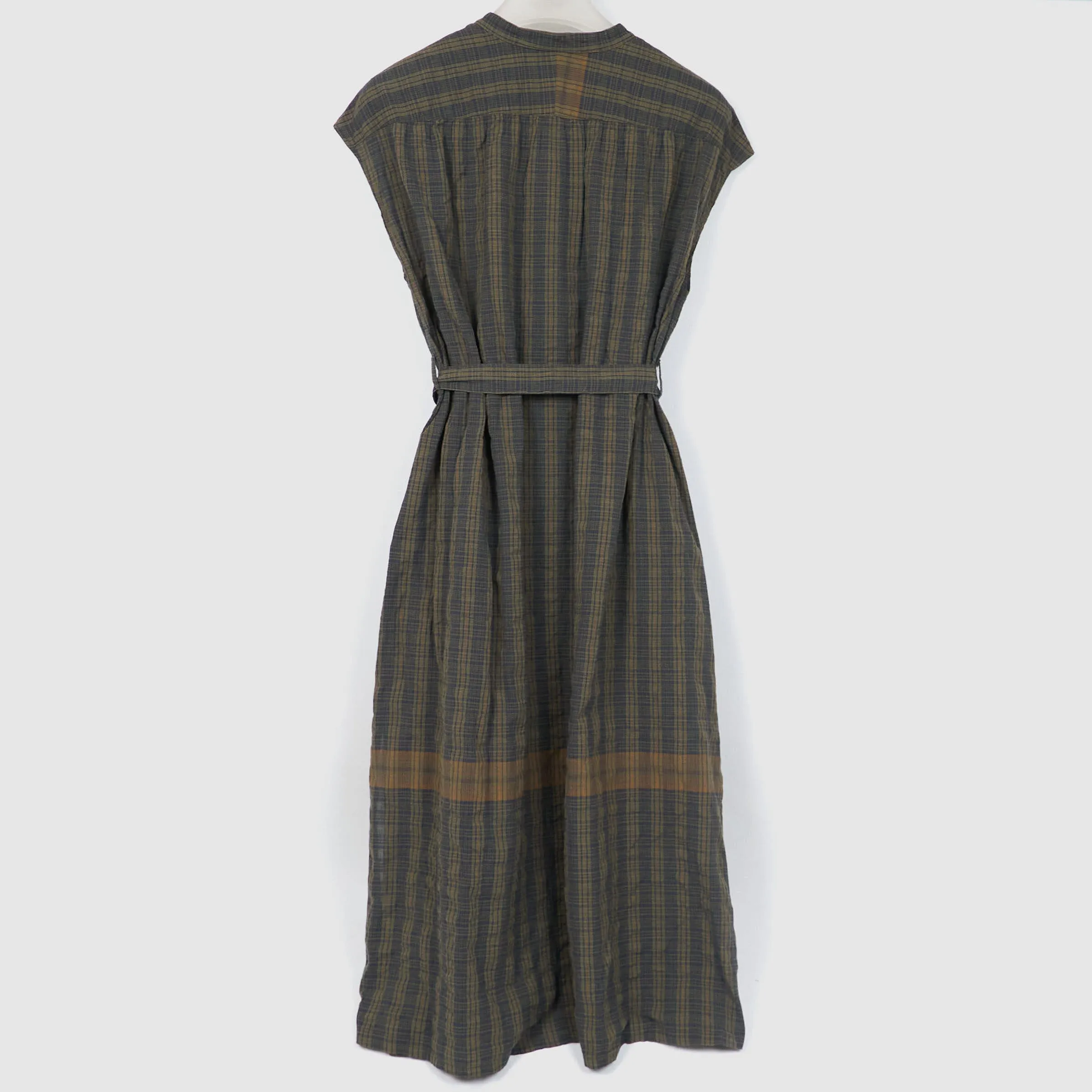 Engineered Garment Ladies Seersucker Plaid Dress