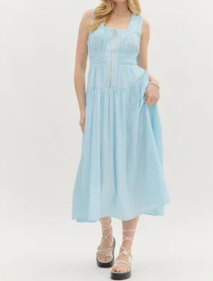 Entro - Seersucker Dress