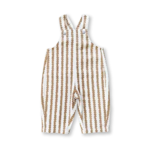 Everyday Organic Overalls - Stacked Pebble