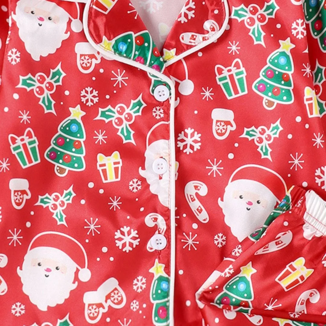 Festive Holiday Pajama Set