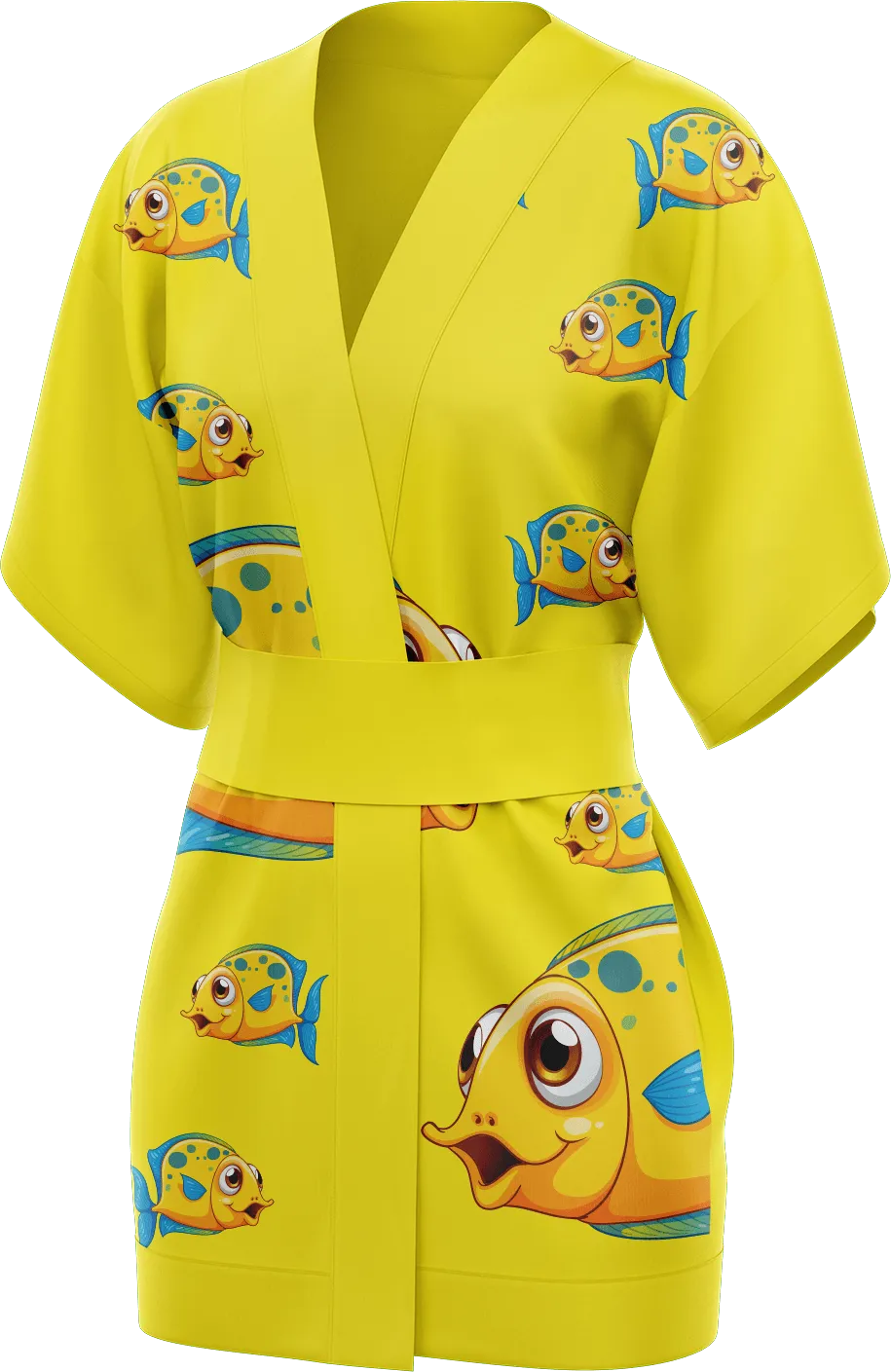Fish Out of Water Kimono